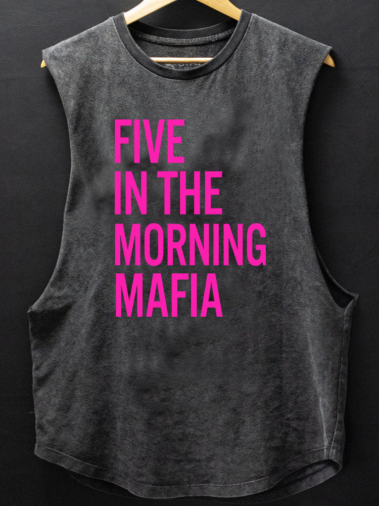 Five in the Morning Mafia Scoop Bottom Cotton Tank