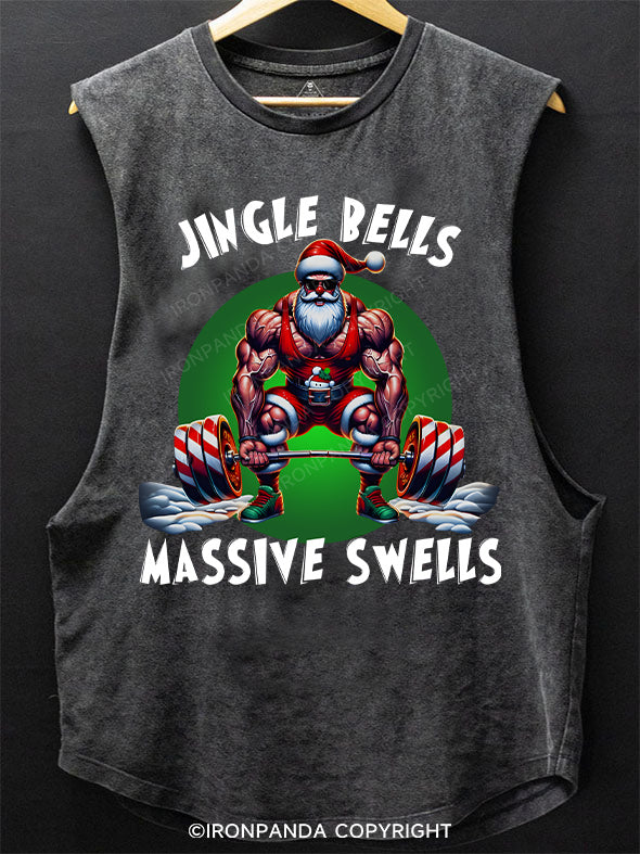 Jingle bells massive swells SCOOP BOTTOM COTTON TANK