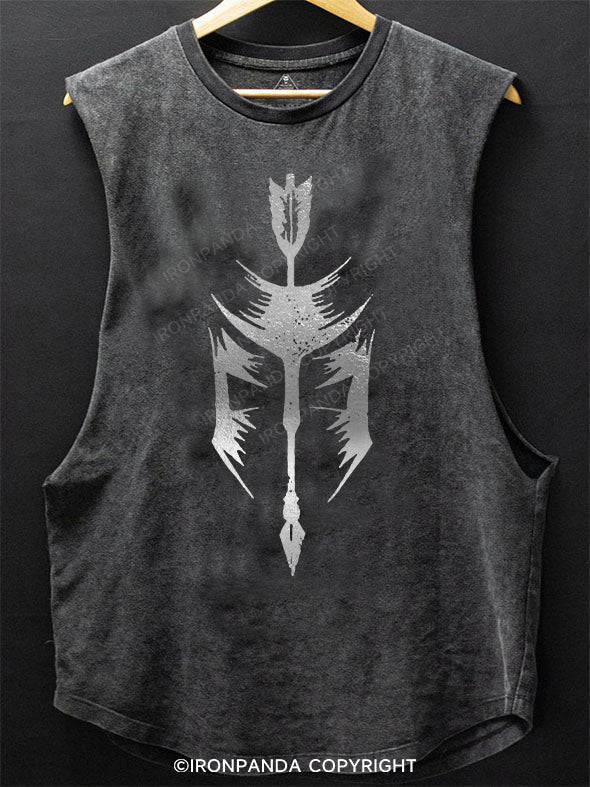 Spartan Arrow SCOOP BOTTOM COTTON TANK