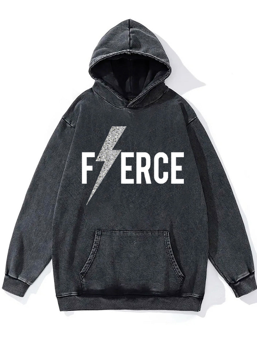 FIERCE Washed Gym Hoodie