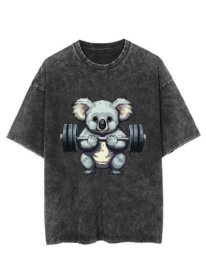 koala weightlifting Vintage Gym Shirt