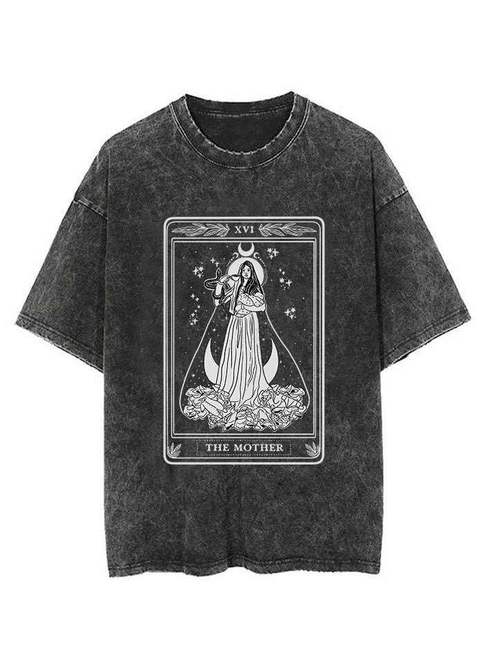 THE MOTHER TAROT CARD VINTAGE GYM SHIRT