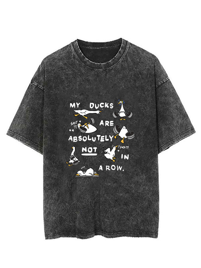 GYM DUCKS VINTAGE GYM SHIRT