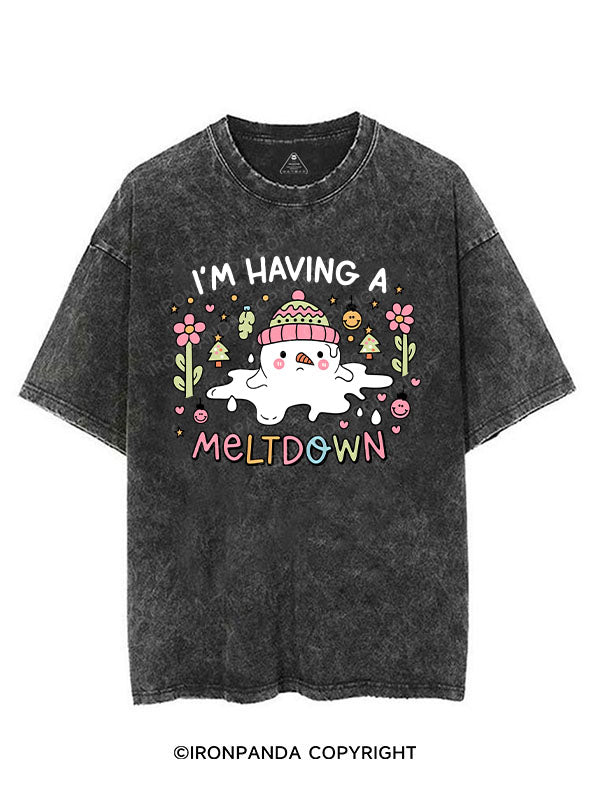 I'm Having Meltdown VINTAGE GYM SHIRT